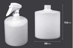 Poluprovidna plastična flašica 500mL, 24/410
