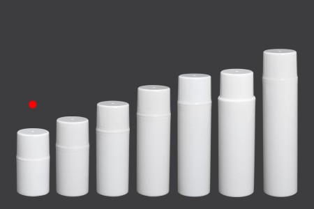 Airless bela plastična bočica 30mL za kreme-grupa_slika