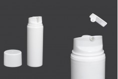 Airless bela plastična bočica 100mL za kreme