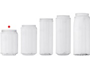 Providna (PET) plastična limenka 250mL sa aluminijumskim poklopcem (nepohodna upotreba mašine za zatvaranje) - 200 kom