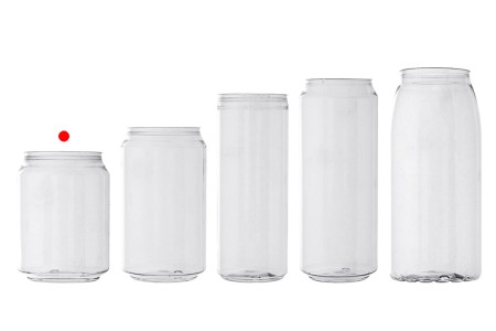 Providna (PET) plastična limenka 250mL sa aluminijumskim poklopcem (nepohodna upotreba mašine za zatvaranje) - 200 kom-7