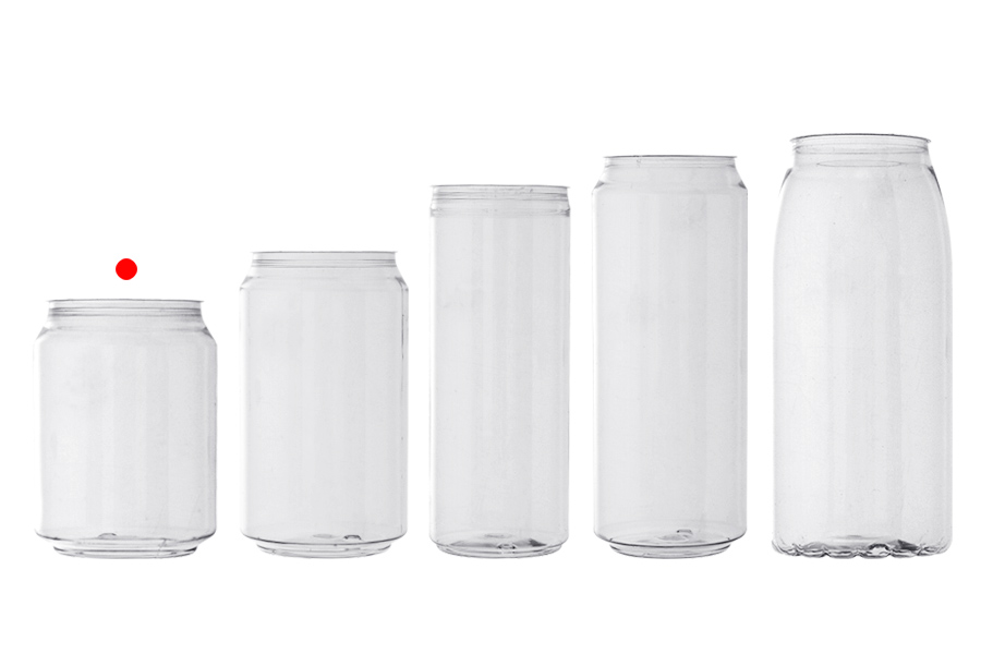 Providna (PET) plastična limenka 250mL sa aluminijumskim poklopcem (nepohodna upotreba mašine za zatvaranje) - 200 kom
