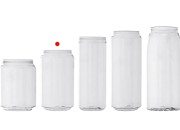 Providna (PET) plastična limenka 330mL (niska) sa aluminijumskim poklopcem (nepohodna upotreba mašine za zatvaranje) - 200 kom