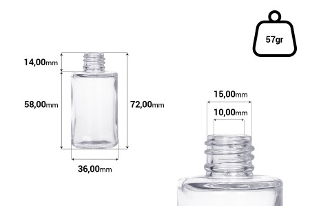 Okrugla bočica 18/415 za parfem 30mL - (minimalna porudžbina 1 kutija)-3