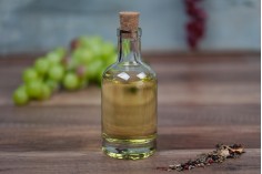Okrugla staklena flaša 200mL
