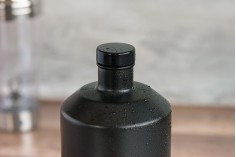 Cilindrična staklena crna flaša 1000mL Chiara*