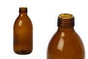 Staklena braon flašica 250mL, za parfeme i ulja