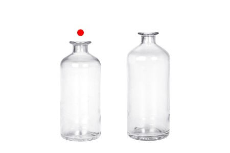 Staklena cilindrična flaša 500mL-3