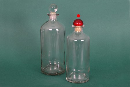 Staklena cilindrična flaša 500mL-4