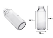 Flaša za sok 250 ml-dimenzije_slike