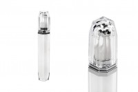 Akrilna roll-on bočica 20ml sa srebrnim prstenom za kozmetičku upotrebu sa metalnom kuglicom i pumpicom