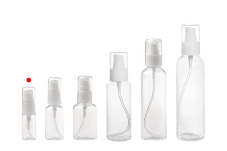 PET flašica 10mL za kreme sa pumpicom i providnim zatvaračem - 12 kom-grupa_slika