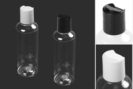 Providna PET flašica 100mL sa belim ili crnim disk top zatvaračem - 12 kom-slika_proizvoda