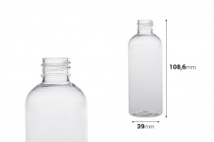 Plastična providna flaša 100mL PP20 - 12 kom