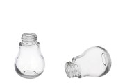 Staklena flaša u obliku sijalice 40 ml – bez zatvarača                                 
