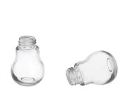 Staklena flaša u obliku sijalice 40mL - bez zatvarača Staklena flaša u obliku sijalice 40mL - bez zatvarača