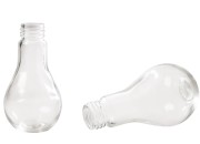 Staklena flaša u obliku sijalice 100mL - bez zatvarača Staklena flaša u obliku sijalice 100mL - bez zatvarača