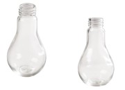 Staklena flaša u obliku sijalice 100mL - bez zatvarača Staklena flaša u obliku sijalice 100mL - bez zatvarača
