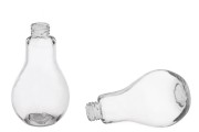 Staklena flaša u obliku sijalice 180mL - bez zatvarača