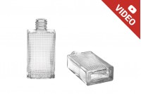 Četvrtasta bočica za parfeme 30mL sa reljefom (18/415)