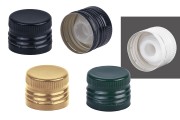 Aluminijumski navojni zatvarač sa regulatorom toka, uz mogućnost zaptivanja PP 31.5 X 24