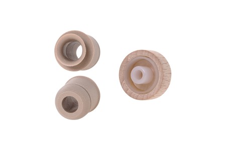 Čep od sintetičke silikonske plute f19 mm sa regulatorom protoka i drvenom odvojivom glavom-dimenzije_slike