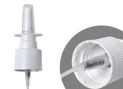 Plastična bela pumpica PP24 za kapi za nos Plastična bela pumpica PP24 za kapi za nos