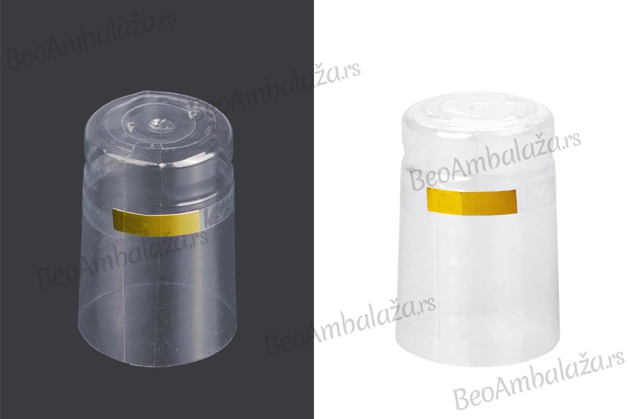 Termoskupljajuća kapica 25,2 x 40 mm za flaše sa prečnikom grla do 25 mm