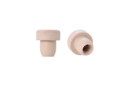 Čep od sintetičke silikonske plute f15,5 mm sa rupom-1