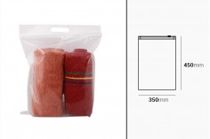 Plastična PE kesa 350x450mm sa patent zatvaračem - 20 kom