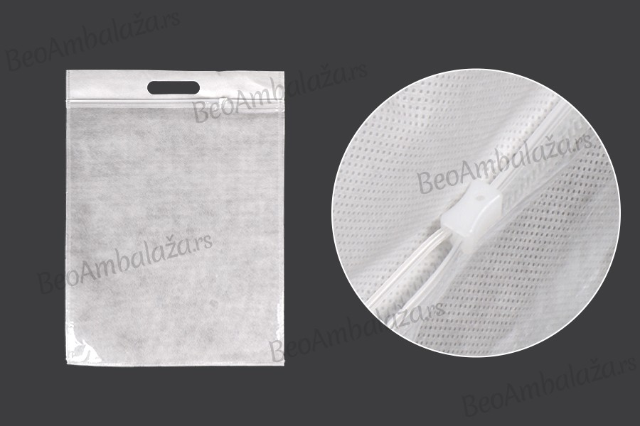 Plastična PE kesa 350x450 mm sa patentom- 20kom