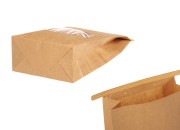 Kraft kesice 120x60x230 mm sa prozorom i žicom za zatvaranje (tin-tie) Kraft kesice 120x60x230 mm sa prozorom i žicom za zatvaranje (tin-tie)