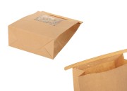 Kraft kesice 150x70x230 mm sa prozorom i žicom za zatvaranje (tin-tie) Kraft kesice 150x70x230 mm sa prozorom i žicom za zatvaranje (tin-tie)