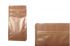 Aluminijumske DoyPack kesice sa zip zatvaranjem i mogućnošću termo zatvaranja 135x72x265mm - 50 komada