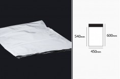 Plastična bela PE kesa 450x600mm sa samolepljivim zatvaranjem, za slanje poštom - 100 kom