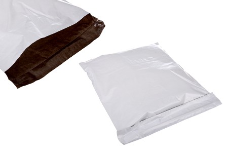 Bela plastična PE kesa 300x400mm sa samolepljivim zatvaranjem, za slanje poštom - 100 kom-slika_proizvoda