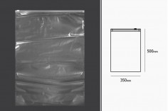 Providna plastična (PE) kesica 350x500mm sa patent zatvaranjem - 50 kom
