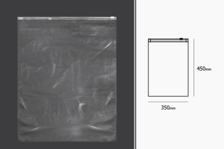 Providna plastična (PE) kesica 350x450mm sa patent zatvaranjem - 50 kom-dimenzije_slike