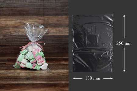 Providne plastične kesice od skupljajuće folije  (POF - poliolefin) za hranu 180x250mm - 100 kom-slika_proizvoda