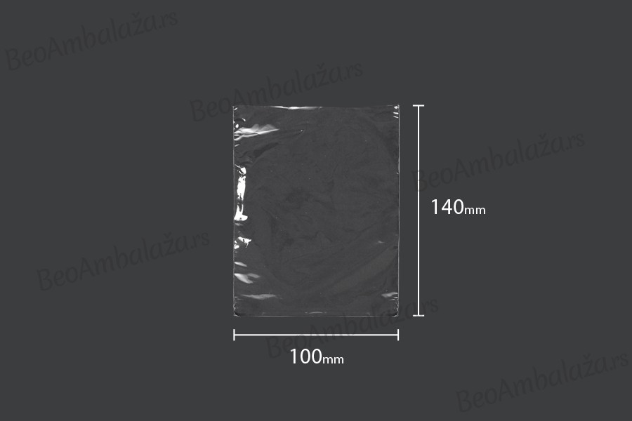 Providne plastične kesice od skupljajuće folije  (POF - poliolefin) za hranu 122x140mm - 100 kom