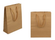 Papirna kraft kesa 160x60x210mm sa braon ručkom - 20 kom Papirna kraft kesa 160x60x210mm sa braon ručkom - 20 kom