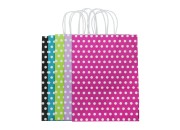 Papirna kesa 250x120x330mm sa belom ručkom i tufnama - 12 kom-slika_proizvoda