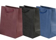 Papirna kesa 180x100x250mm sa ručkom, u više boja - 12 kom