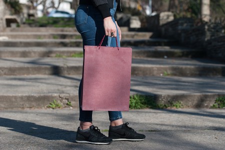 Papirna kesa 315x105x420mm sa ručkom, u više boja - 12 kom-dimenzije_slike