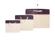 Papirna poklon kesa 410x130x310mm sa satenskom ručkom, u više boja - 12 kom-grupa_slika