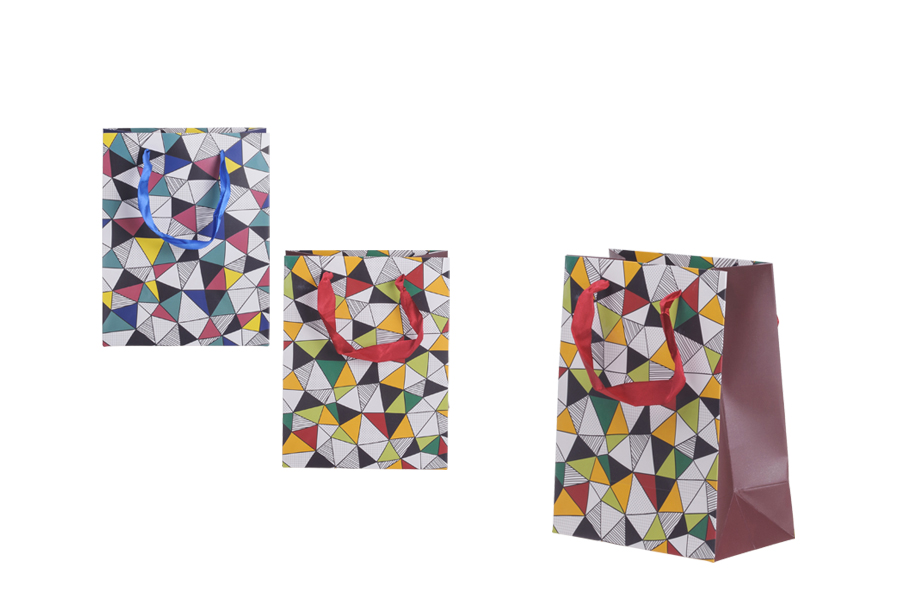 Papirna plastificirana poklon kesa 180x100x230mm - 12 kom-slika_proizvoda