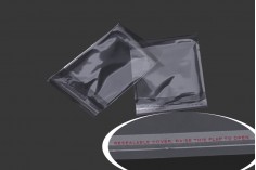 Plastična providna kesica 80x120mm sa samolepljivim zatvaranjem - 1000 kom