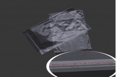 Plastična providna kesica 170x280mm sa samolepljivim zatvaranjem - 1000 kom
