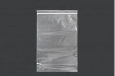 Transparentna plastična kesica 160x230 mm sa belim zip zatvaranjem- 100kom