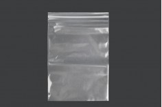Transparentna plastična kesica 170x250 mm sa belim zip zatvaranjem- 100kom